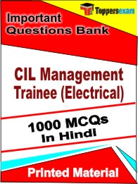 CIL Management Trainee (Electrical)  Book in Hindi - Objective MCQ