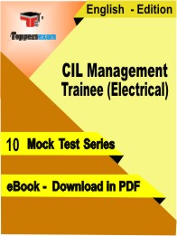 CIL Management Trainee (Electrical) Book in English - Practice Set