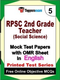 RPSC 2nd Grade Teacher (Social Science) Exam Mock Test Papers (Book) in English