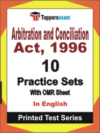 Arbitration and Conciliation Act, 1996 Book in English - Practice Set