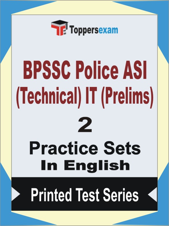 BPSSC Police ASI (Technical) IT (Prelims) Book in English - Question Paper / Practice Set