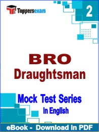 BRO Draughtsman PDF Book In English - Question Paper