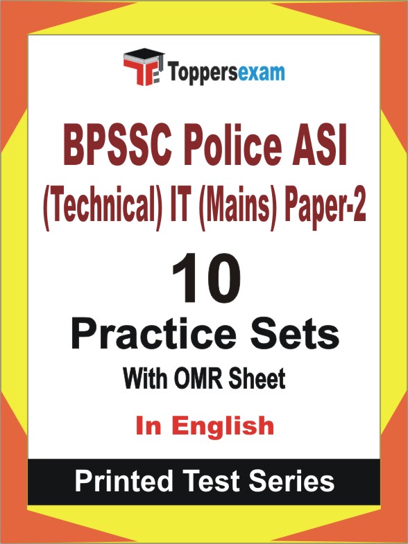 BPSSC Police ASI (Technical) IT (Mains) Paper-2 Book in English - Practice Set