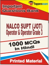 NALCO SUPT (JOT) Operator & Operator Grade 3 Book in Hindi - Objective MCQ