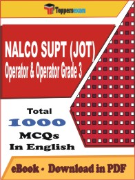 NALCO SUPT (JOT) Operator & Operator Grade 3 PDF Book in English - MCQ / Objective Questions