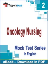 Oncology Nursing Test PDF Book In English - Question Paper