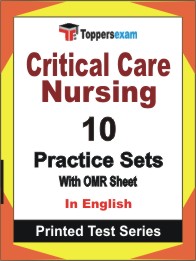 Critical Care Nursing Book in English - Practice Set