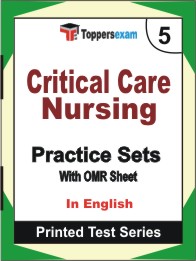 Critical Care Nursing Book in English - Mock Test / Practice Set