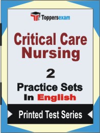 Critical Care Nursing Book in English - Question Paper / Practice Set