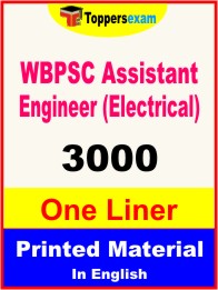 WBPSC Assistant Engineer (Electrical) One Liner Book in English