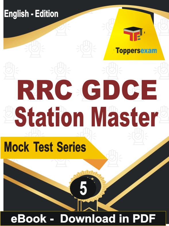 RRC GDCE Station Master PDF Book In English - Practice Set