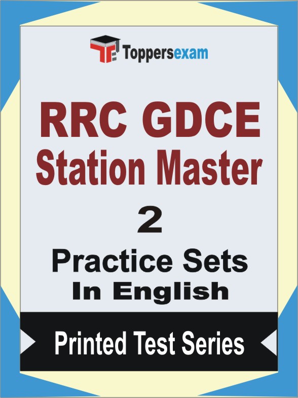 RRC GDCE Station Master Book in English - Question Paper / Practice Set