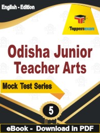 Odisha Junior Teacher Arts Test PDF Book In English - Practice Set