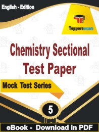 Chemistry Sectional Test Paper Test PDF Book In English - Practice Set