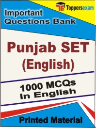 Punjab SET English Book in English - Objective MCQ