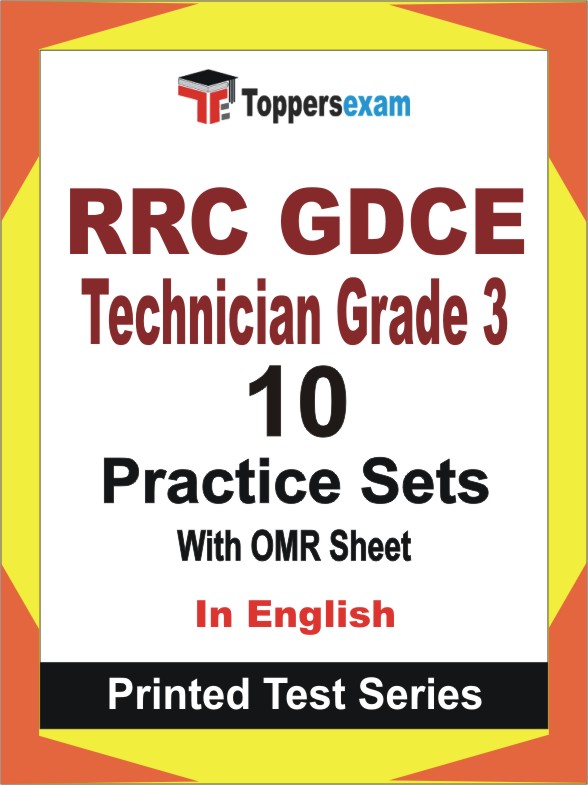 RRC GDCE Technician Grade 3 Book in English - Practice Set