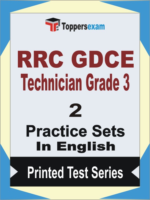 RRC GDCE Technician Grade 3 Book in English - Question Paper / Practice Set