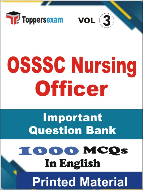 OSSSC Nursing Officer Book in English - Objective MCQ (VOL.3)