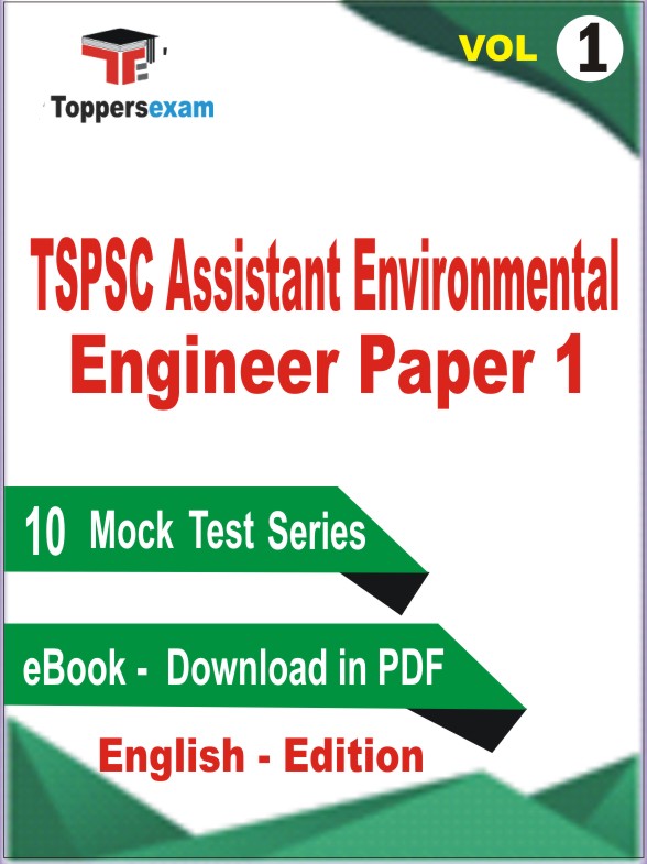 TSPSC Assistant Environmental Engineer (Paper 1) Test PDF Book in English Mock Test/Practice Set (VOL.1)