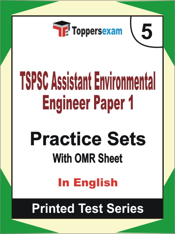 TSPSC Assistant Environmental Engineer (Paper 1) Book in English - Mock Test / Practice Set