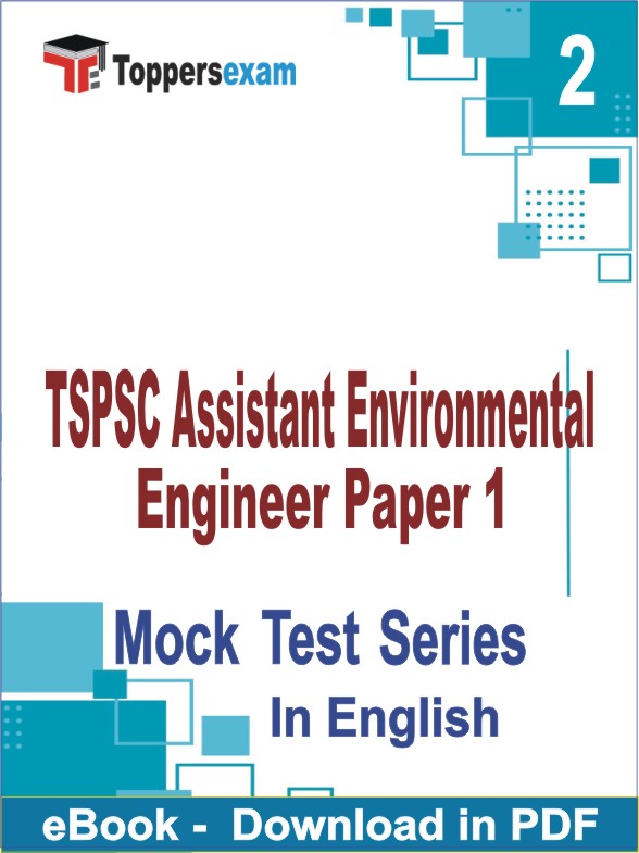 TSPSC Assistant Environmental Engineer (Paper 1) PDF Book In English - Question Paper