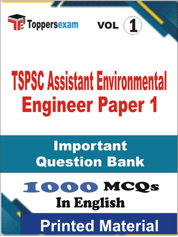 TSPSC Assistant Environmental Engineer (Paper 1) Book in English - Objective MCQ (VOL.1)