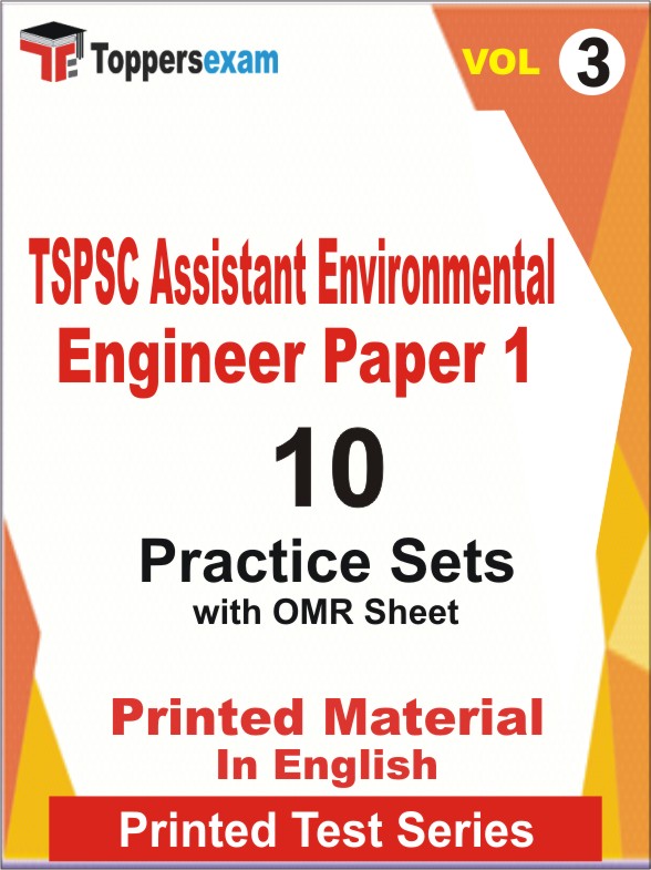 TSPSC Assistant Environmental Engineer (Paper 1) Book in English - Practice Set (VOL.3)