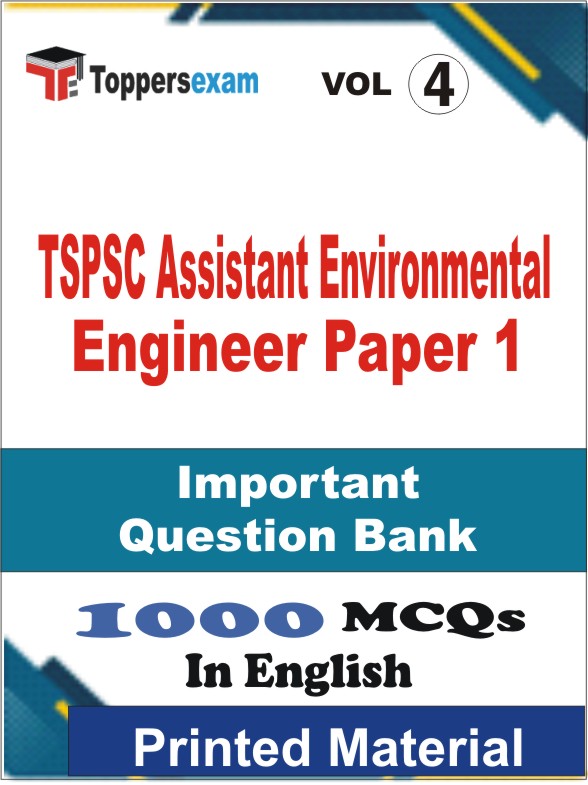 TSPSC Assistant Environmental Engineer (Paper 1) Book in English - Objective MCQ (VOL.4)