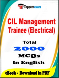 CIL Management Trainee (Electrical) PDF Book In English - MCQ / Objective Questions