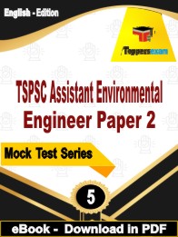 TSPSC Assistant Environmental Engineer (Paper 2) PDF Book In English - Practice Set