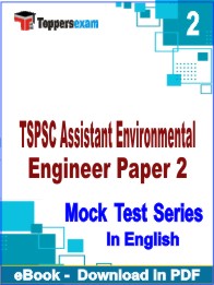 TSPSC Assistant Environmental Engineer (Paper 2) PDF Book In English - Question Paper