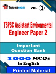 TSPSC Assistant Environmental Engineer (Paper 2) Book in English - Objective MCQ (VOL.1)