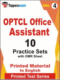 OPTCL Office Assistant Book in English - Practice Set (VOL.4)