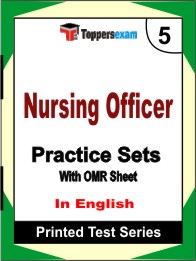 Nursing Officer Book in English - Mock Test / Practice Set