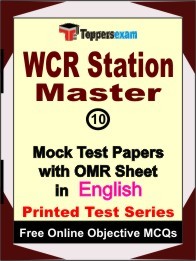 WCR Station Master Exam Mock Test Papers (Book) in English