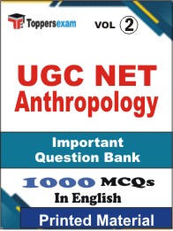 UGC NET Anthropology Book in English - Objective MCQ (VOL.2)