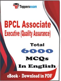 BPCL Associate Executive (Quality Assurance) PDF Book In English - MCQ / Objective Questions