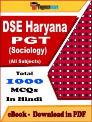 EBook of DSE Haryana PGT (Sociology) Exam, PDF Format in Hindi