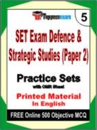 SET Exam Defence & Strategic Studies (Paper 2) Test Book in English - Mock Test / Practice Set
