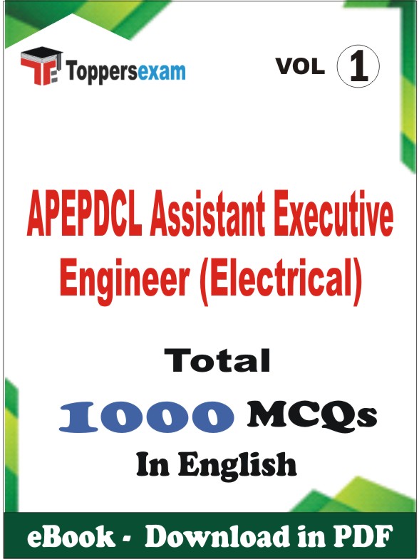 APEPDCL Assistant Executive Engineer (Electrical) PDF Book In English - MCQ / Objective Questions (VOL.1)