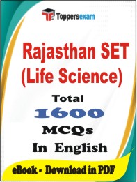 Rajasthan SET (Life Science) PDF Book In English - MCQ / Objective Questions