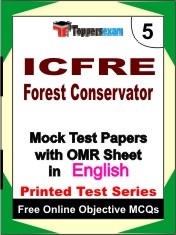 ICFRE Forest Conservator Exam Mock Test Papers (Book) in English
