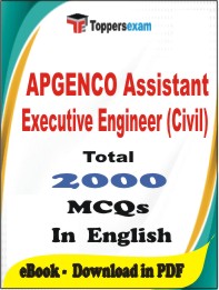 APGENCO Assistant Executive Engineer (Civil) PDF Book In English - MCQ / Objective Questions