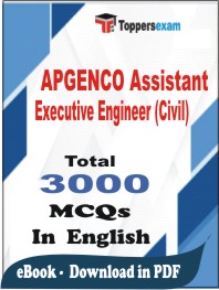 APGENCO Assistant Executive Engineer (Civil) PDF Book In English - MCQ / Objective Questions