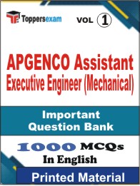 APGENCO Assistant Executive Engineer (Mechanical) Book in English - Objective MCQ (VOL.1)