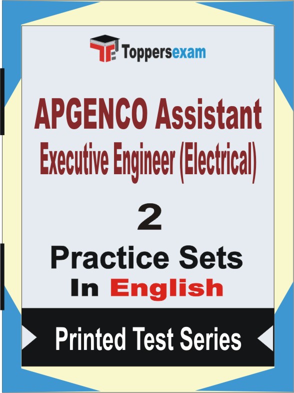 APGENCO Assistant Executive Engineer (Electrical) Book in English - Question Paper / Practice Set