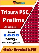 EBook of Tripura PSC (Prelims) Exam, PDF Format in English