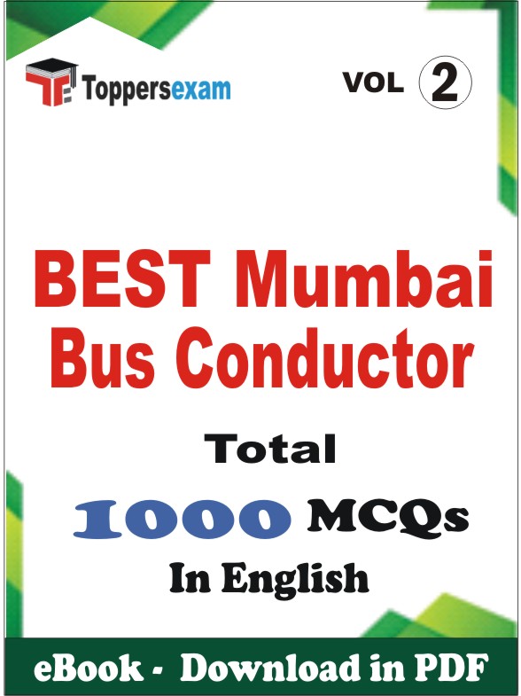 BEST Mumbai Bus Conductor PDF Book In English - MCQ / Objective Questions (VOL.2)