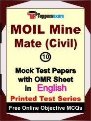 MOIL Mine Mate (Civil) Exam Mock Test Papers (Book) in English