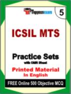 ICSIL MTS Test Book in English - Mock Test / Practice Set